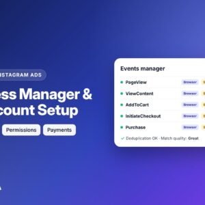 Business Manager and Ad Account Setup service on GIVORAA