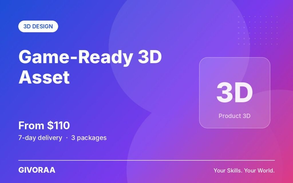 Game-Ready 3D Asset