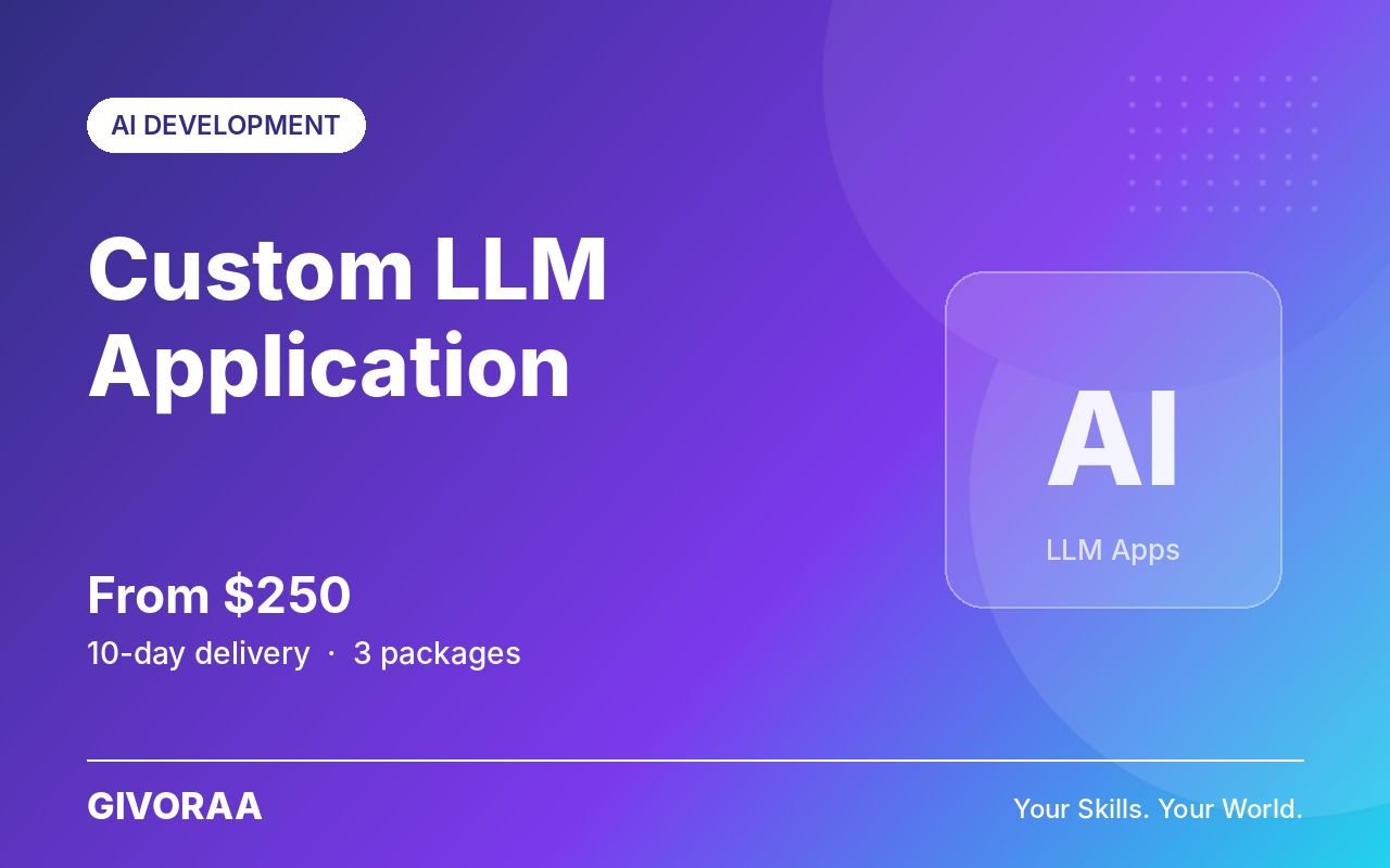 Custom LLM Application