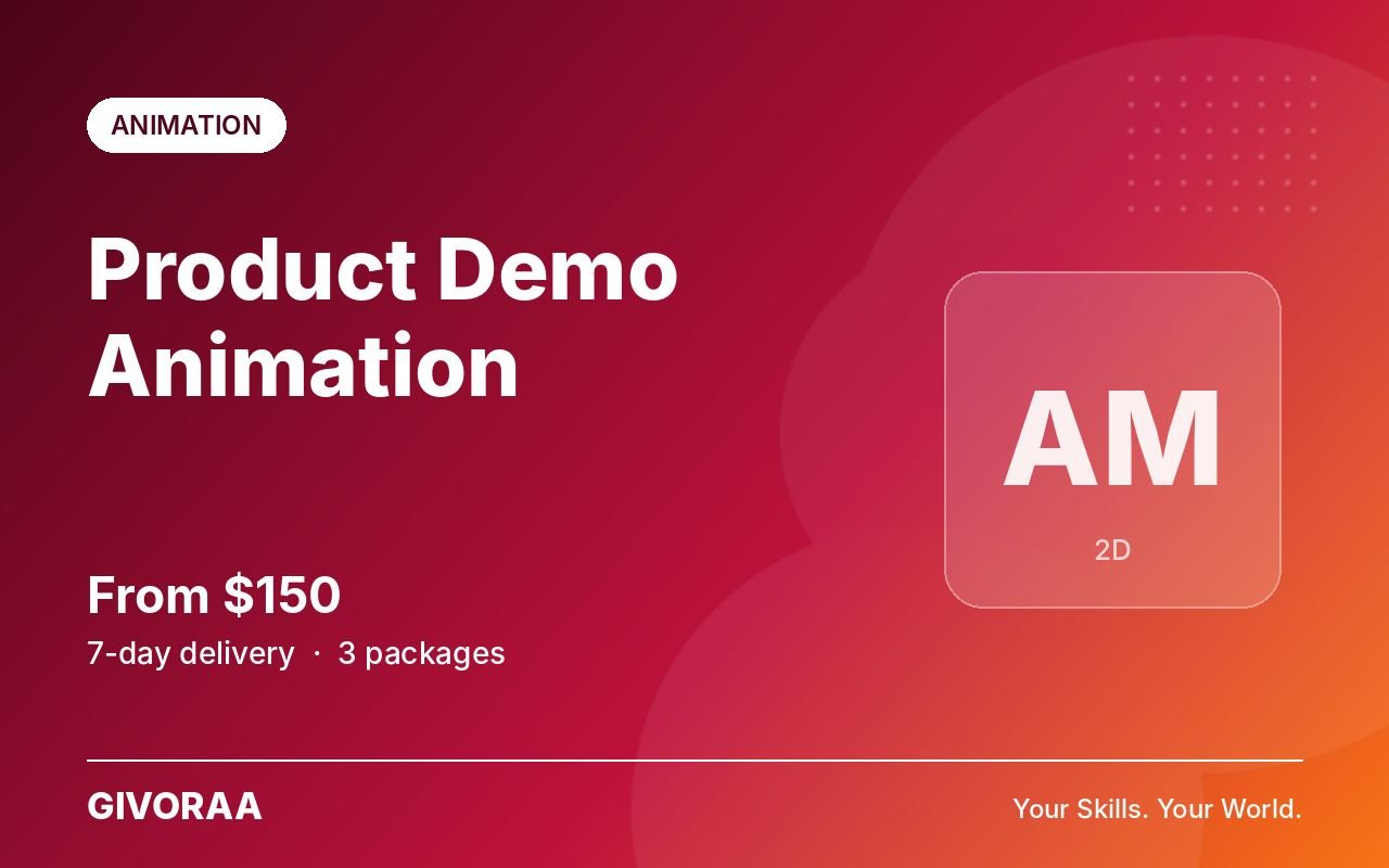 Product Demo Animation