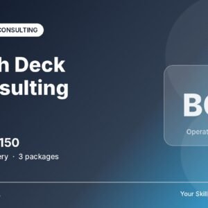 Pitch Deck Consulting