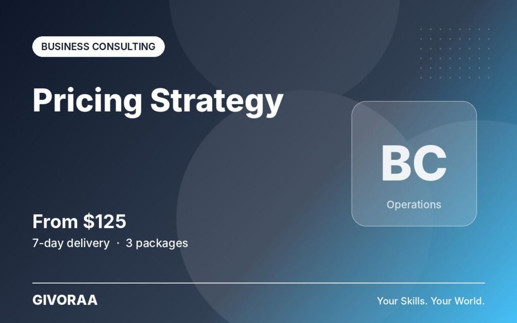 Pricing Strategy