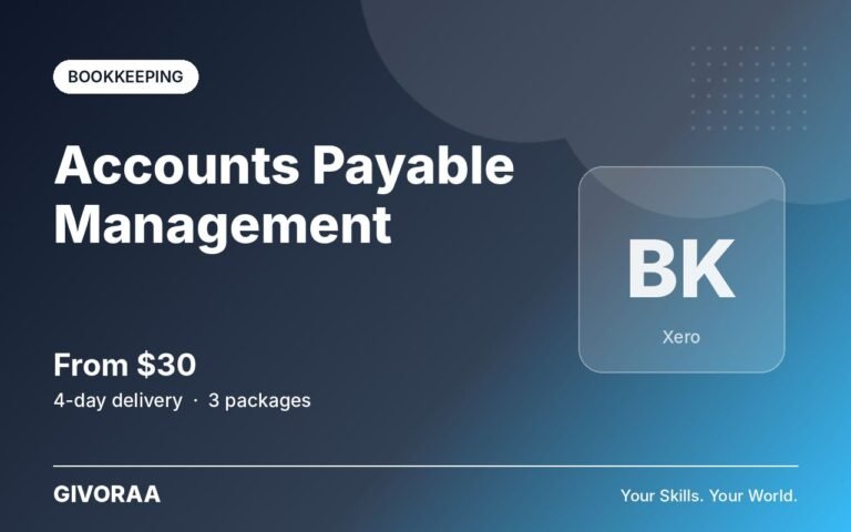 Accounts Payable Management – GIVORAA