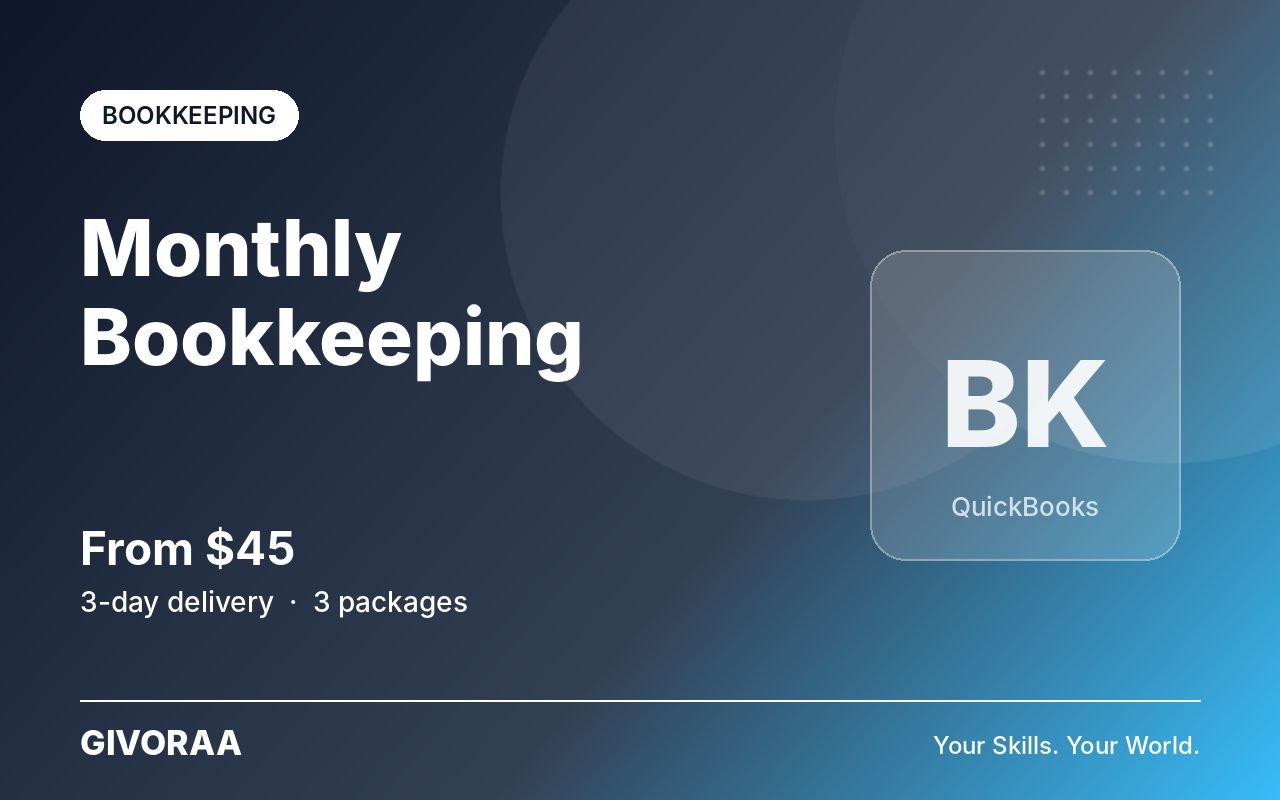 Monthly Bookkeeping