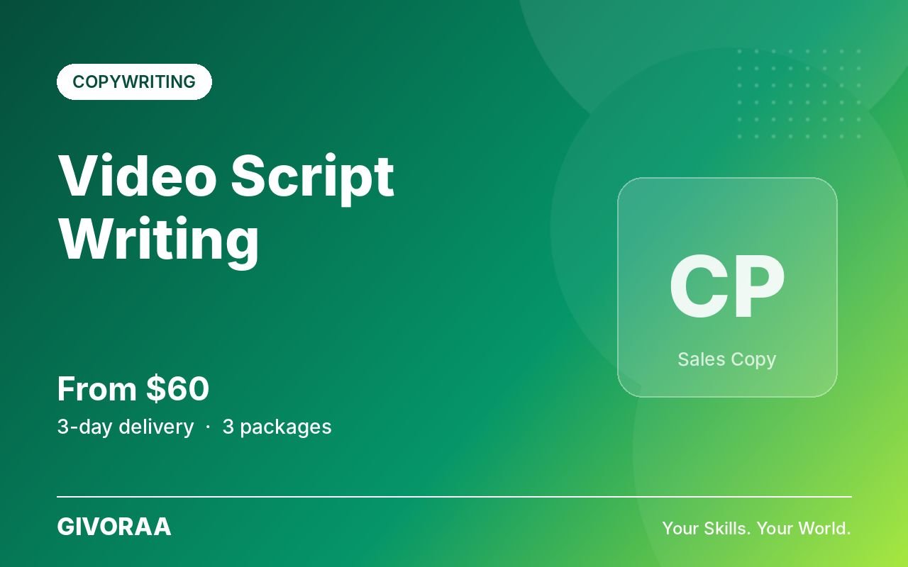 Video Script Writing