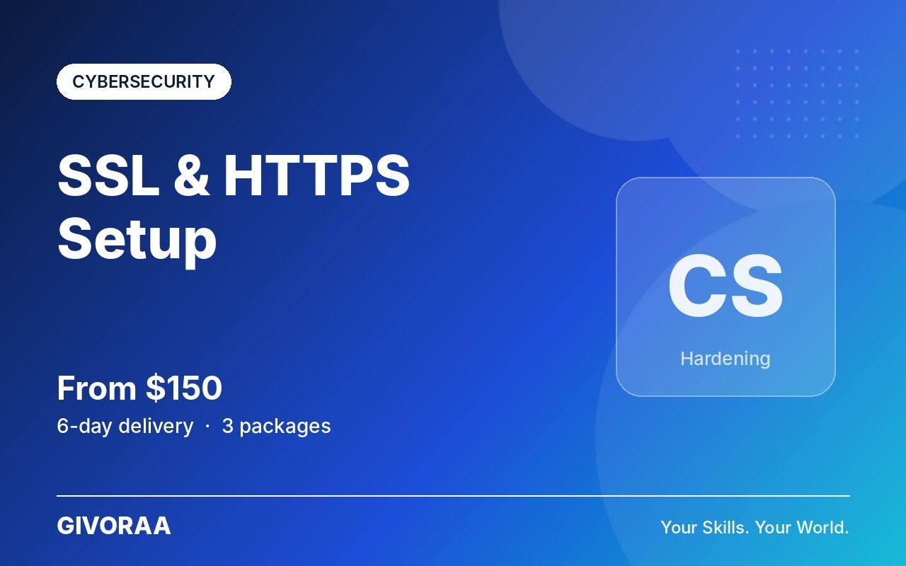 SSL & HTTPS Setup