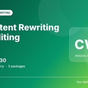 Content Rewriting & Editing