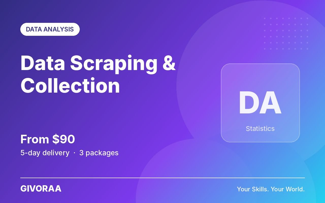 Data Scraping & Collection