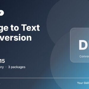 Image to Text Conversion