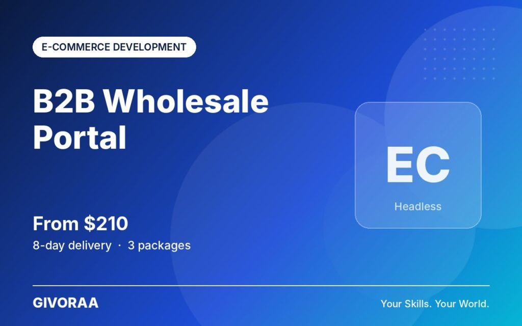 B2B Wholesale Portal