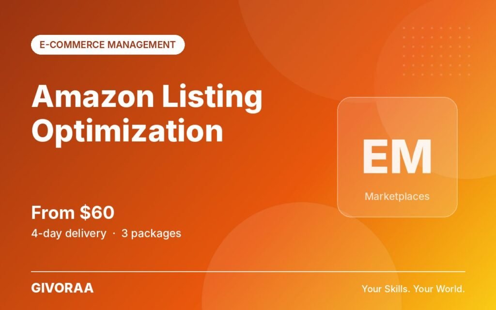 Amazon Listing Optimization