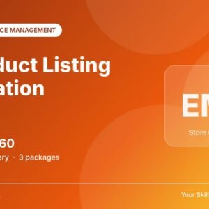 Product Listing Creation