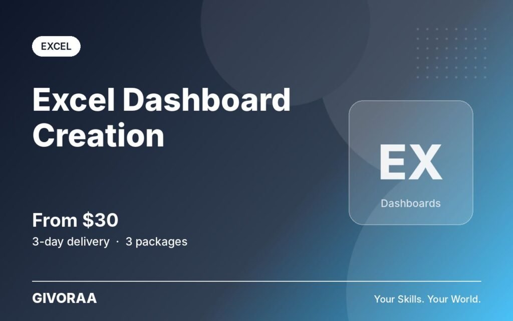 Excel Dashboard Creation