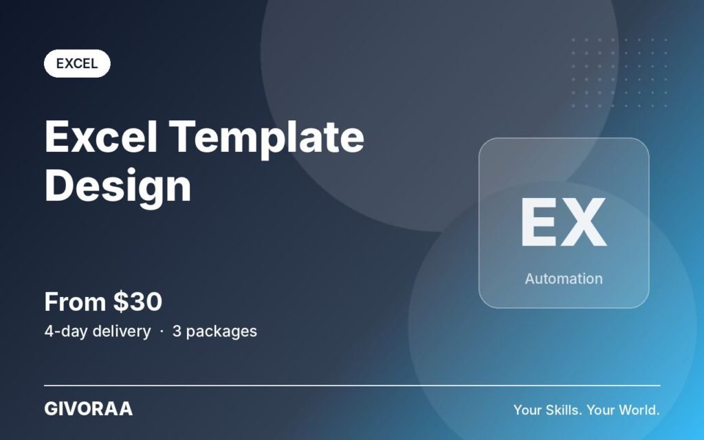 Excel Template Design