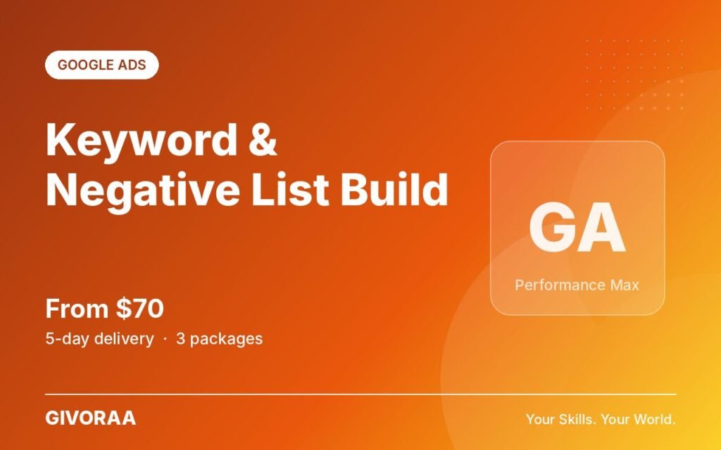 Keyword & Negative List Build