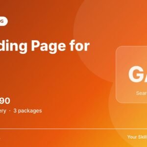 Landing Page for Ads
