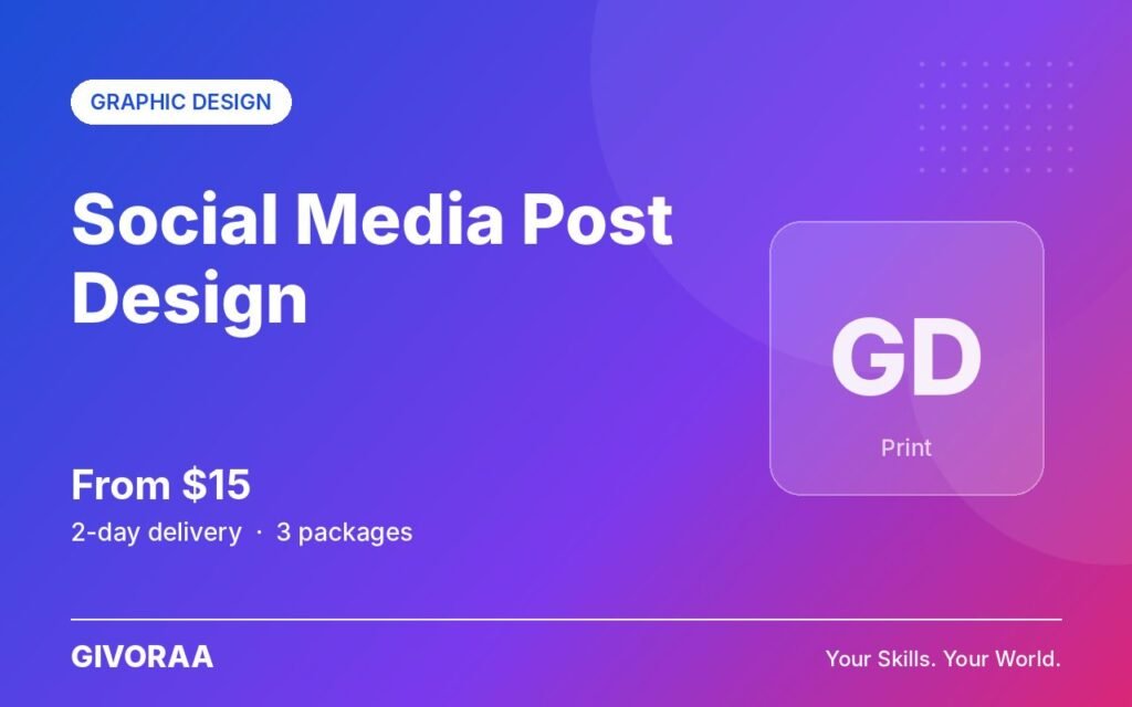 Social Media Post Design