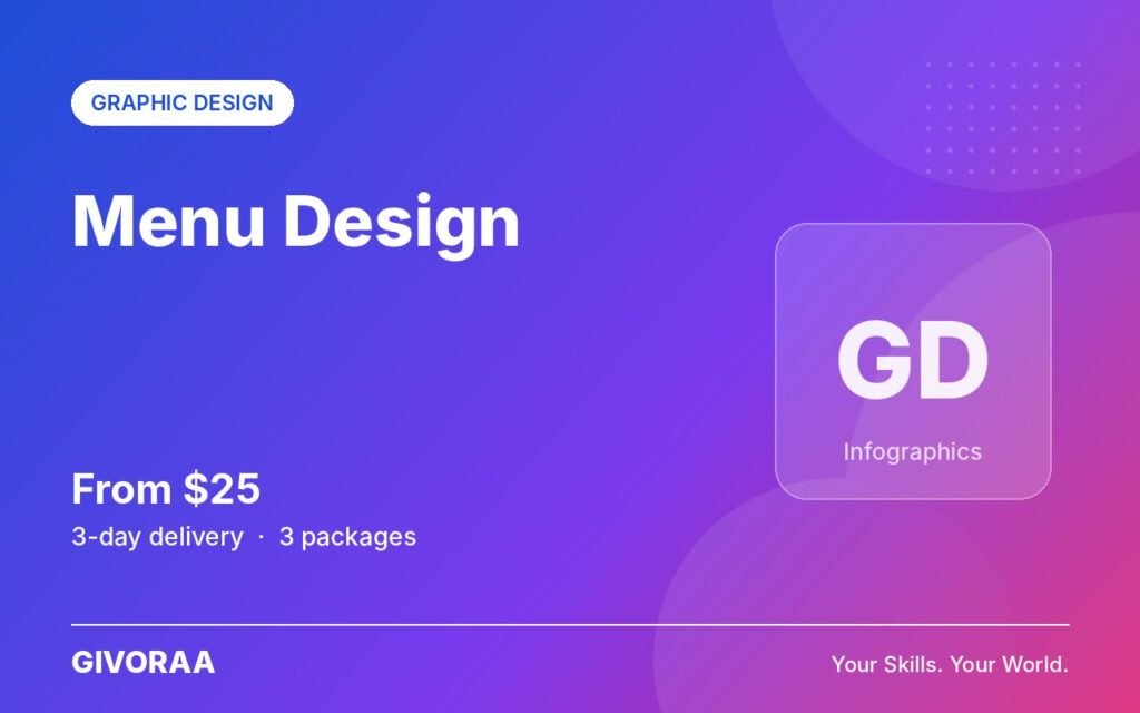 Menu Design