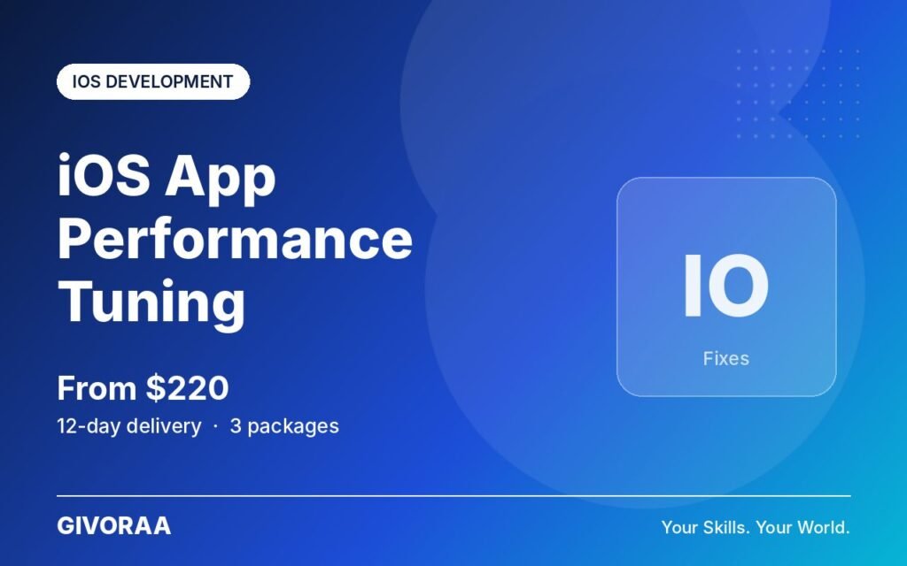 iOS App Performance Tuning