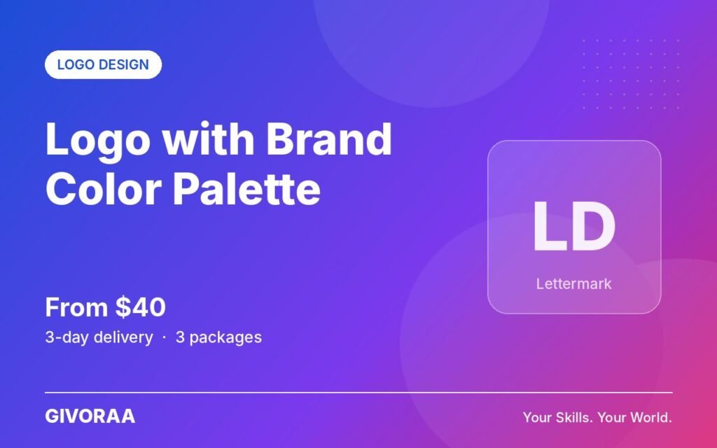 Logo with Brand Color Palette