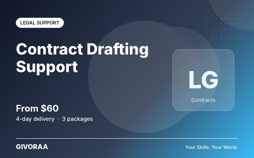 Contract Drafting Support