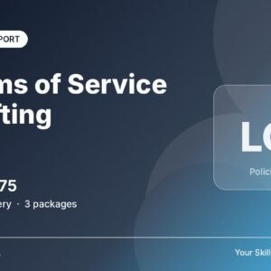 Terms of Service Drafting