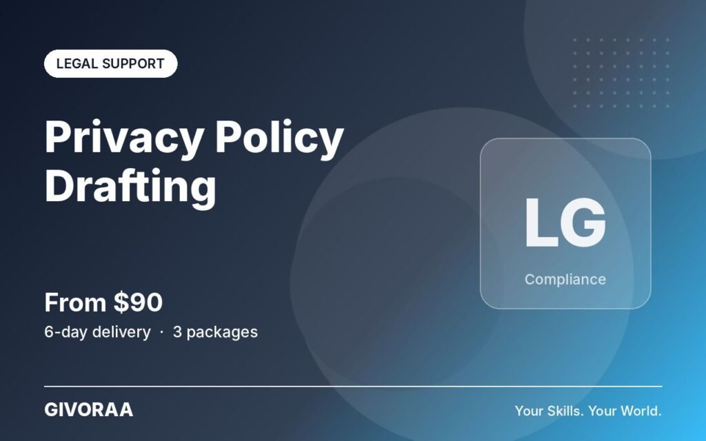 Privacy Policy Drafting