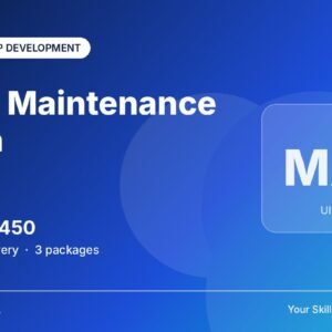 App Maintenance Plan