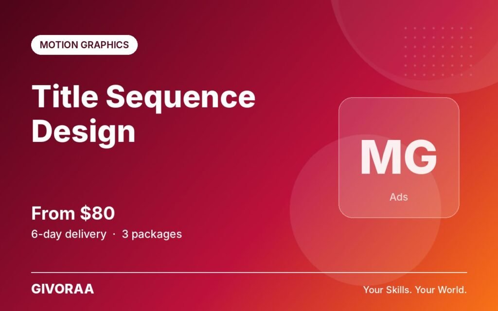 Title Sequence Design