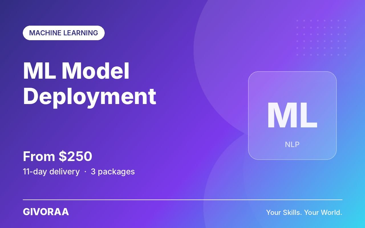 ML Model Deployment