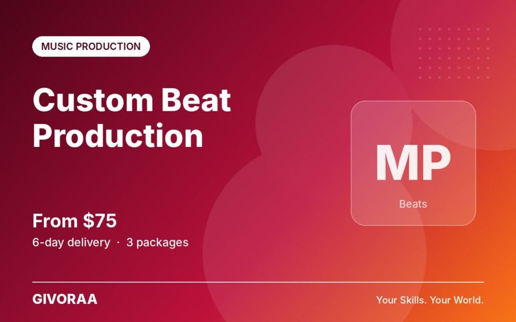 Custom Beat Production