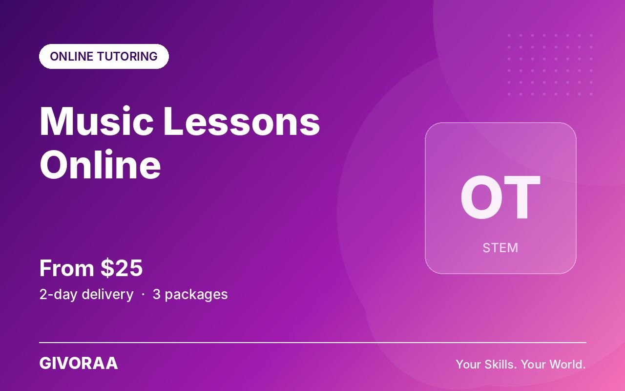 Music Lessons Online