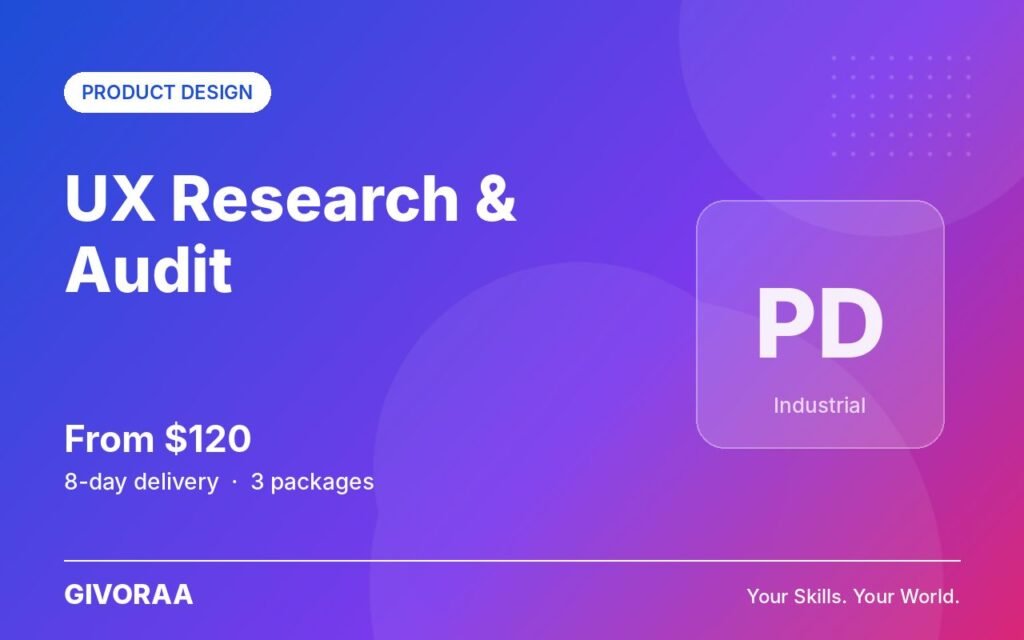 UX Research & Audit