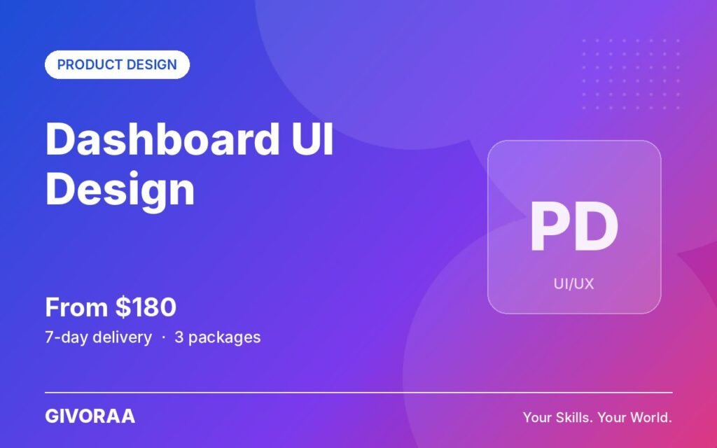 Dashboard UI Design