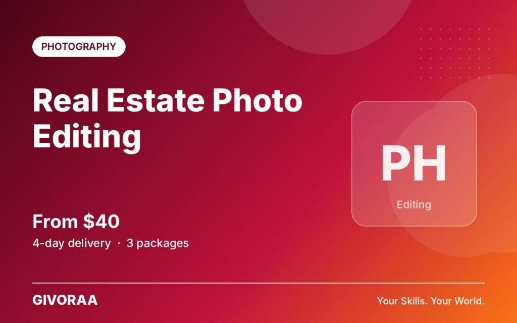 Real Estate Photo Editing