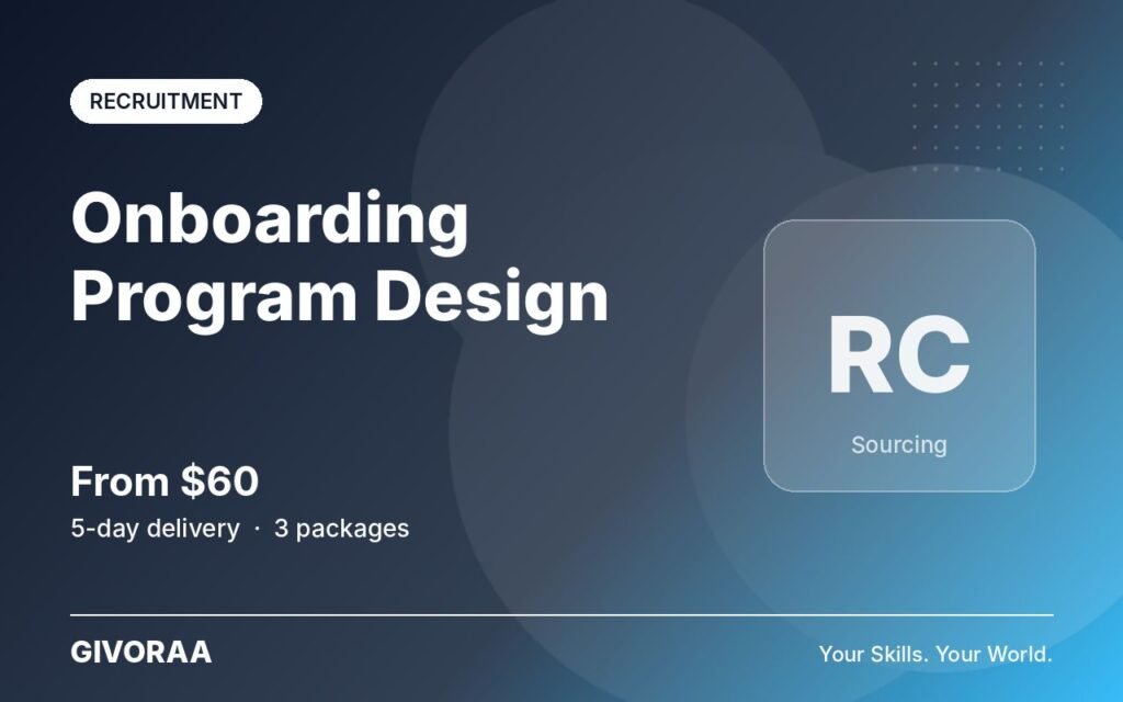 Onboarding Program Design