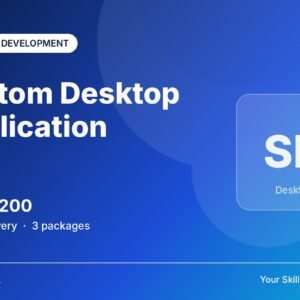 Custom Desktop Application