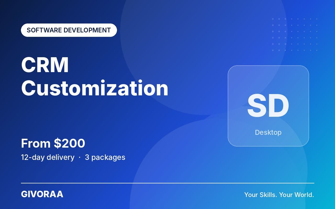 CRM Customization