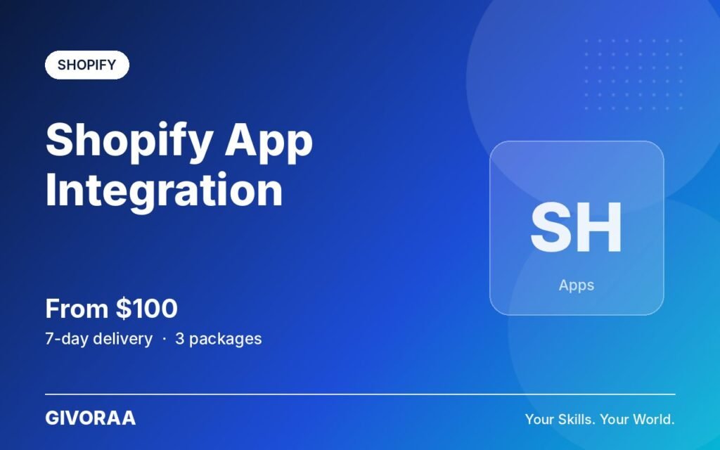 Shopify App Integration