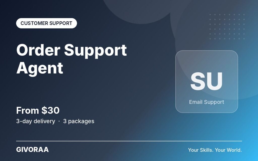 Order Support Agent