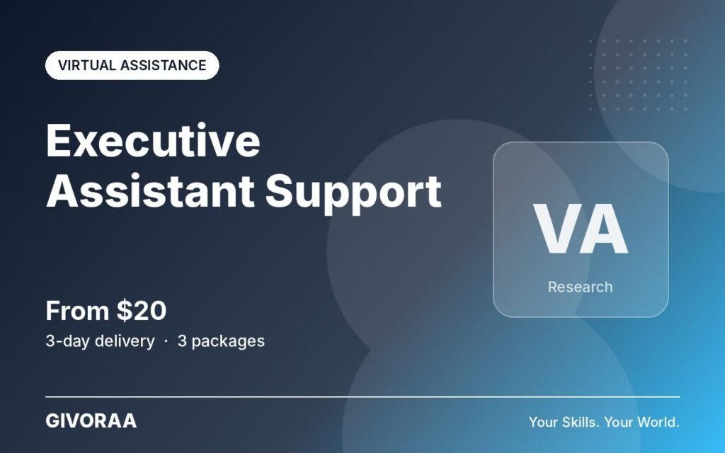 Executive Assistant Support