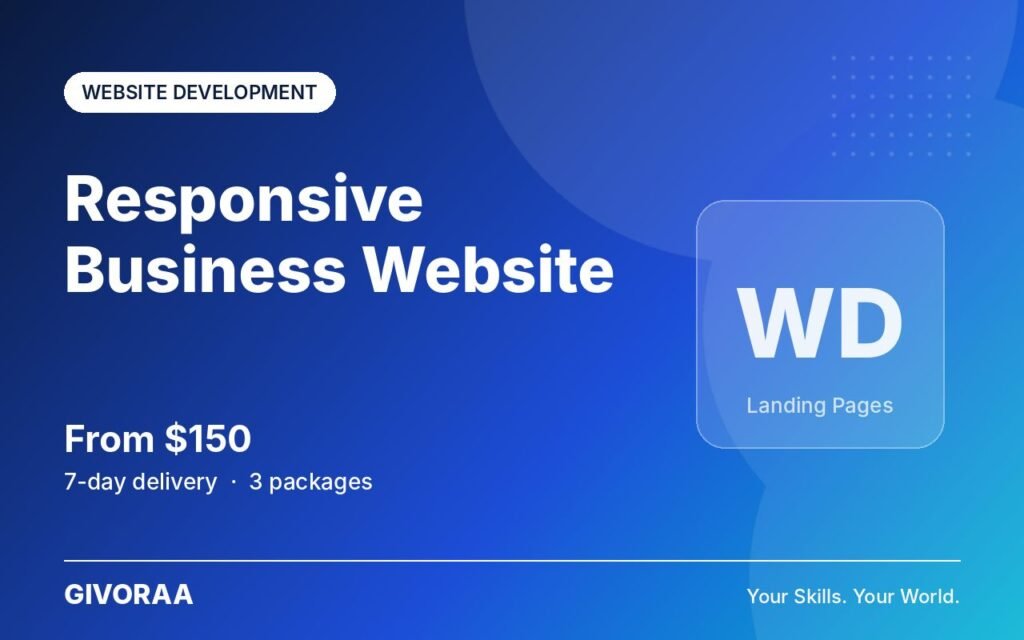 Responsive Business Website
