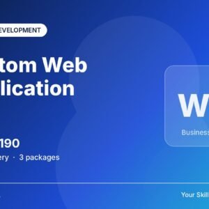 Custom Web Application